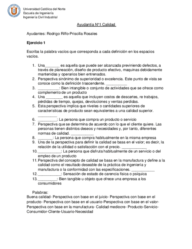 Miniatura del documento Ayudantia-1-Calidad.docx