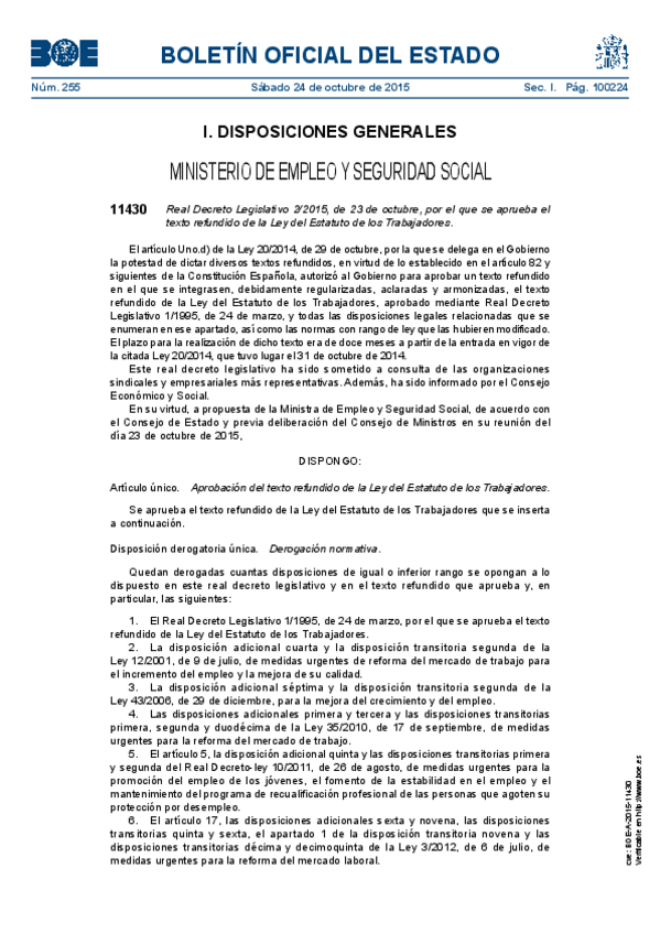 Miniatura del documento estatuto de los trabajadores.pdf