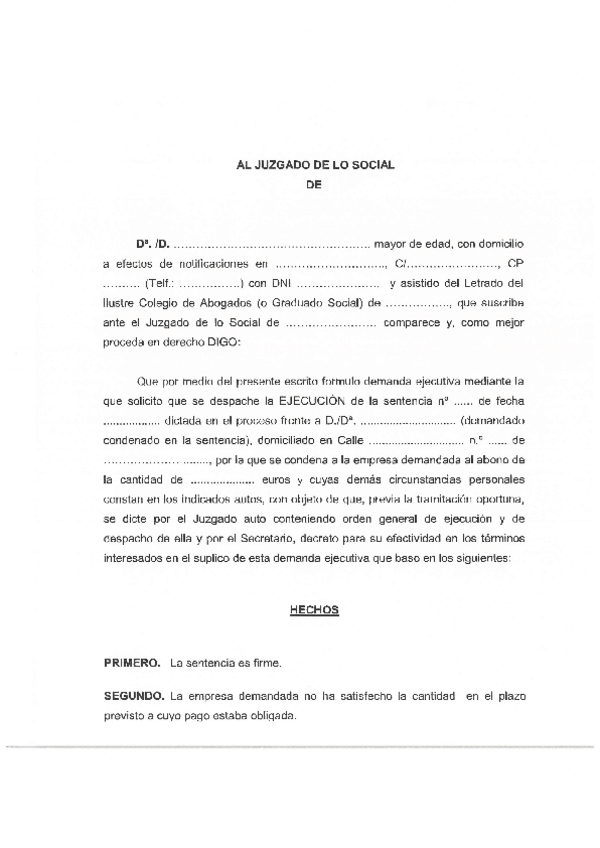 Miniatura del documento MODELO DEMANDA EJECUTIVA.PDF