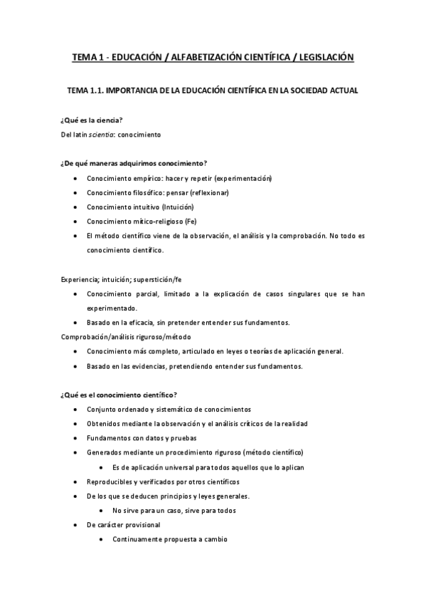 Miniatura del documento Tema 1 (Educación/ Alfab. científica/ Legislación).pdf