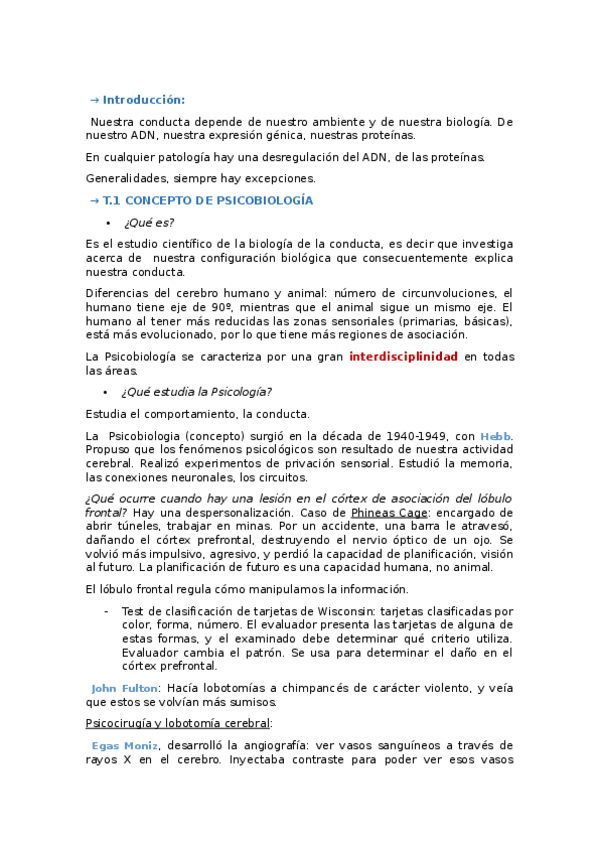 Miniatura del documento Tema 1. Concepto de Psicobiología.odt