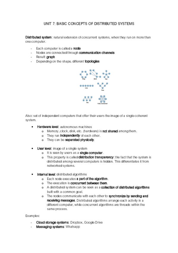 Miniatura del documento UNIT-7-Basic-Concepts-of-Distributed-Systems.pdf