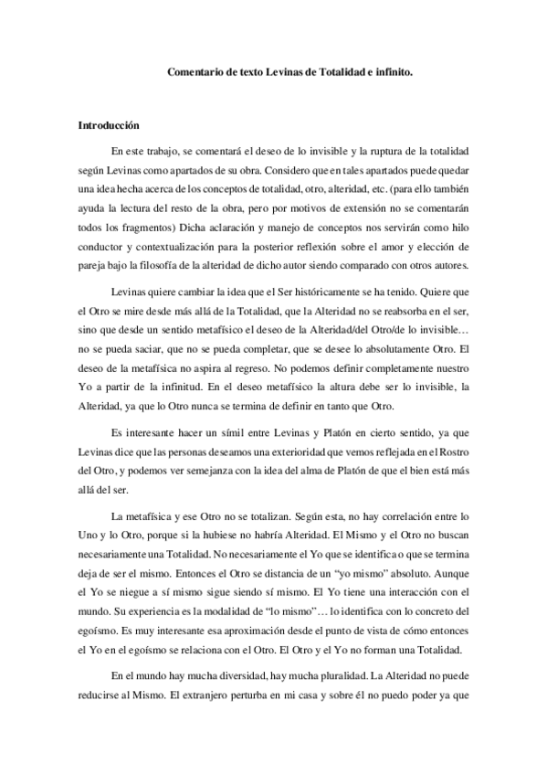 Miniatura del documento Comentario-Levinas-Totalidad-e-infinito-WUOLAH.pdf