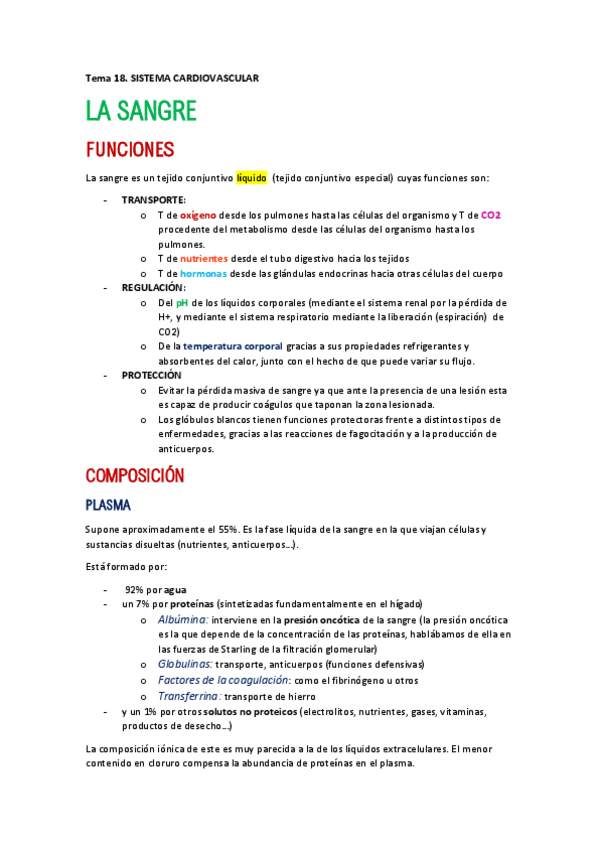 Miniatura del documento Tema-18-SISTEMA-CARDIOVASCULAR.pdf