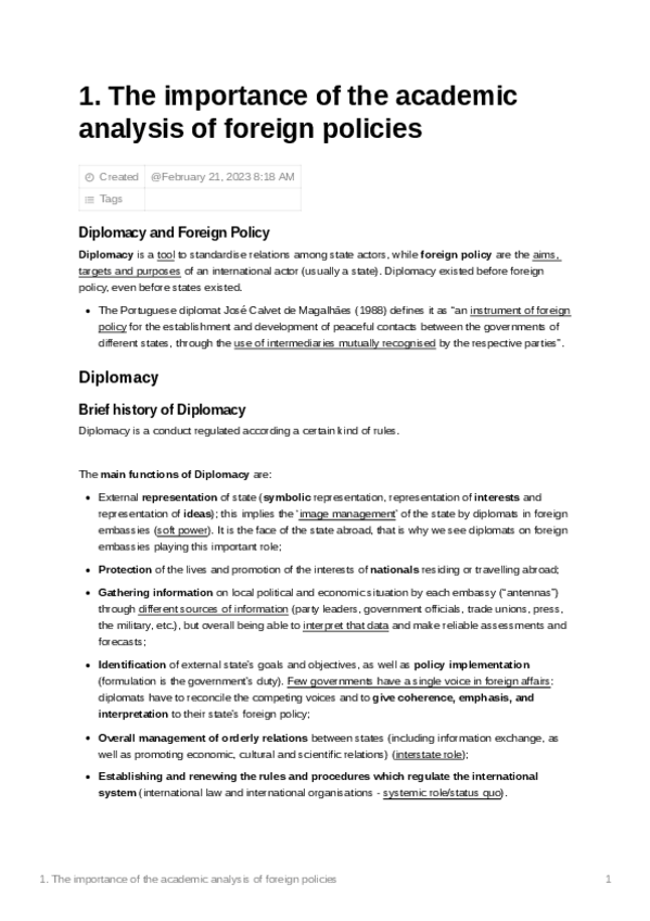 Miniatura del documento 1. The importance of the academic analysis of foreign policies.pdf