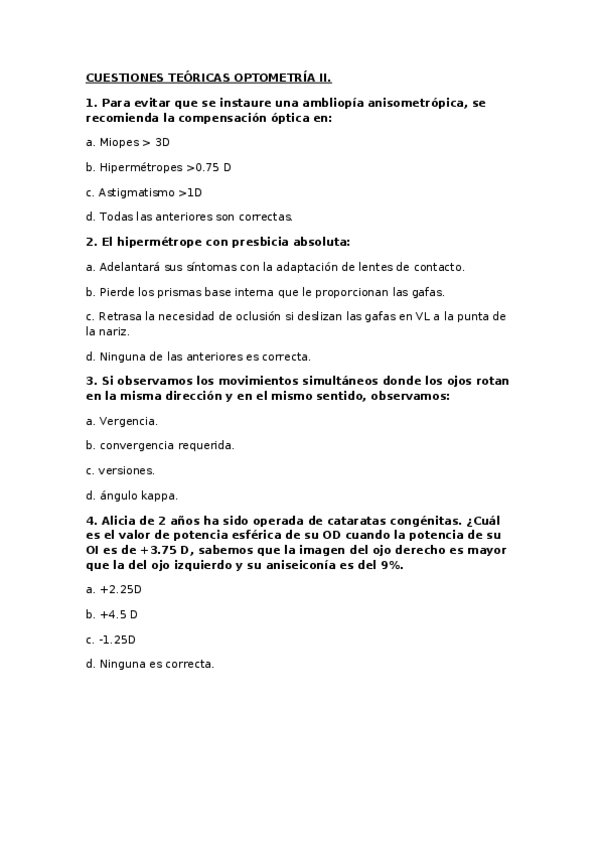 Miniatura del documento CUESTIONES TEÓRICAS OPTOMETRÍA II.docx