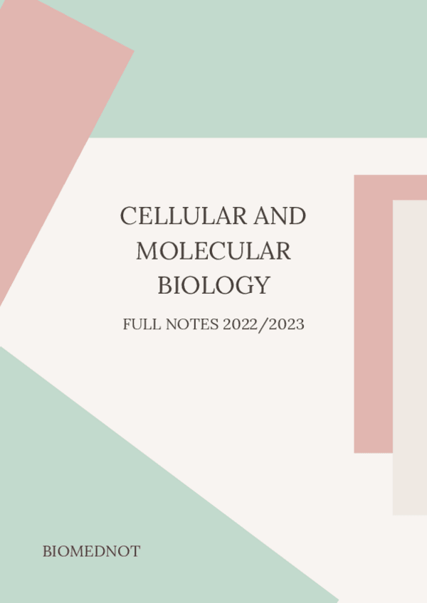 Miniatura del documento FULL-FINAL-NOTES-CELLULAR-AND-MOLECULAR-BIOLOGY.pdf