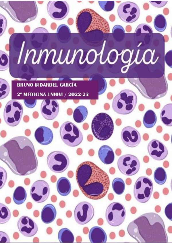 Miniatura del documento Apuntes Inmunologia-2022-23 PARTE 1.pdf
