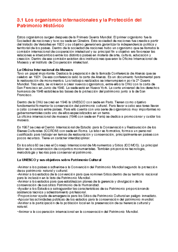 Miniatura del documento Tema 3: Los organismos internacionales y la Protección del Patrimonio Histórico..pdf