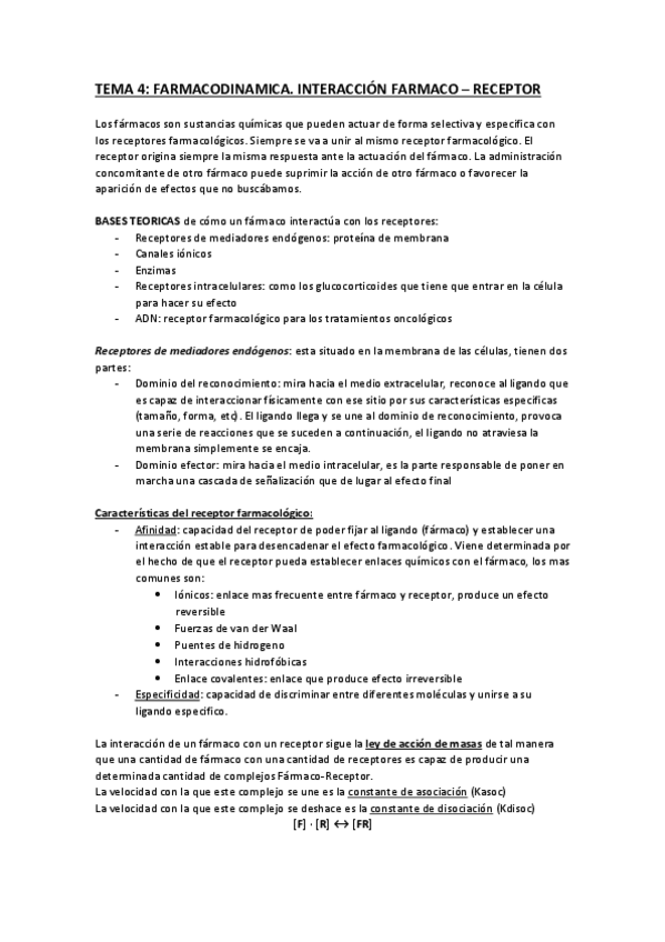 Miniatura del documento TEMA 2 farmacodinamica.pdf