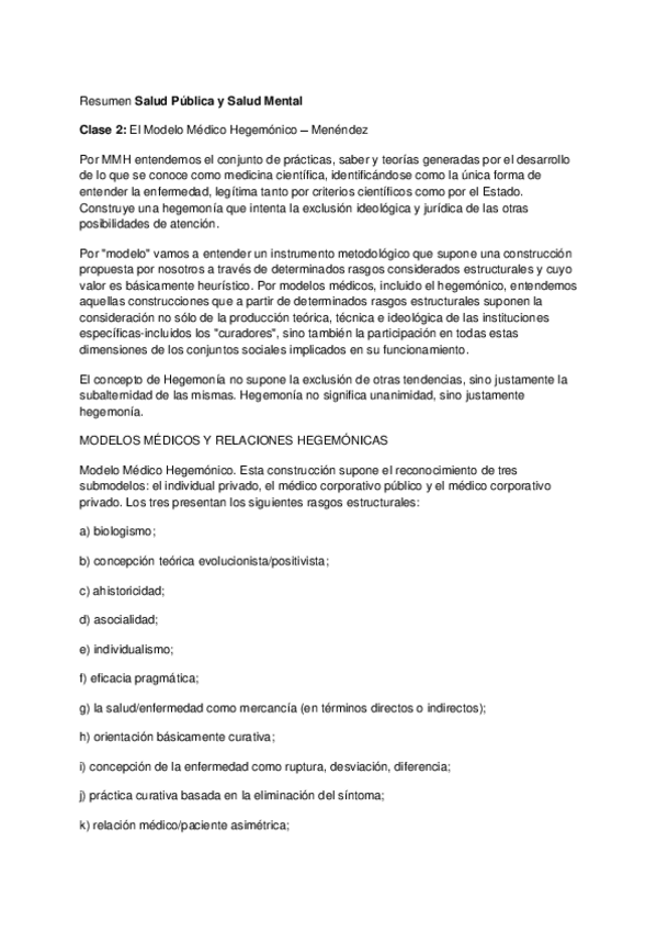 Miniatura del documento Resumen-Clase-2-Menendez-1990-Modelo-medico-hegemonico.pdf
