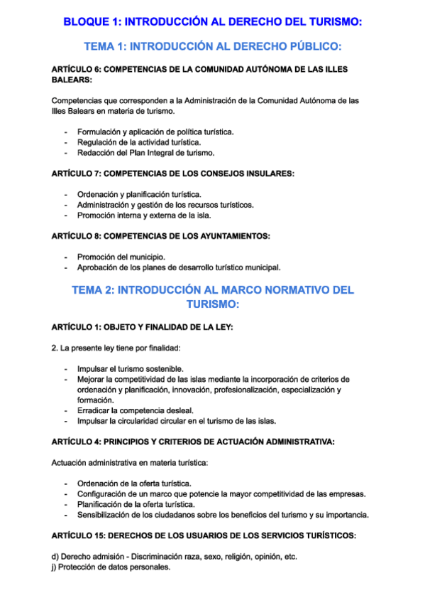 Miniatura del documento Bloque 1 - Derecho Público del Turismo.pdf