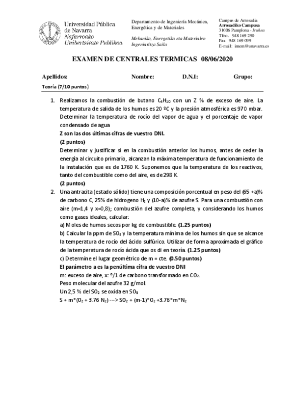 Miniatura del documento 2020-06-08-Examen-CentralesTermicas-Problemas.pdf