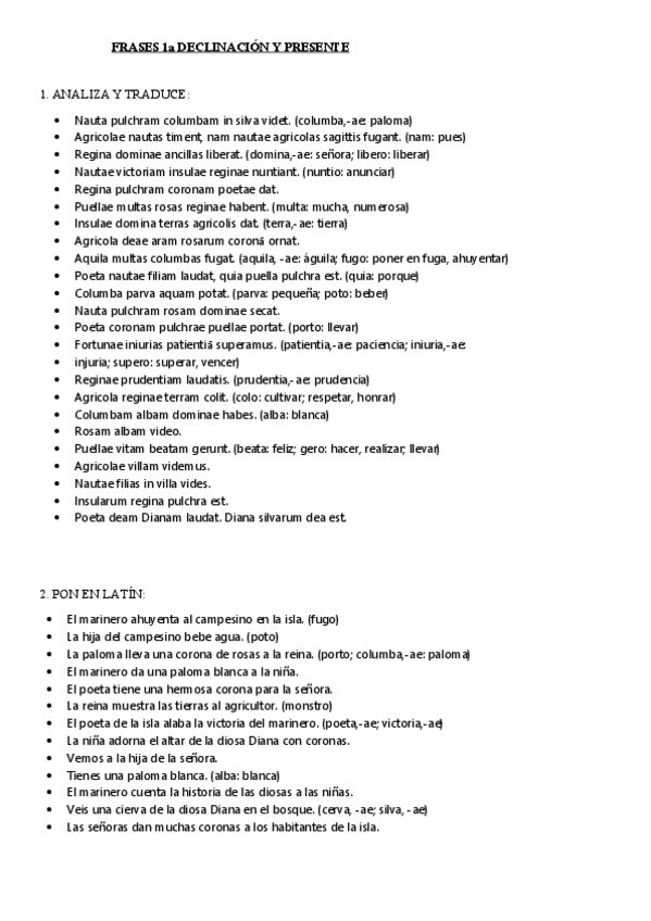 Miniatura del documento FRASES-1a-DECLINACION-Y-PRESENTE.pdf
