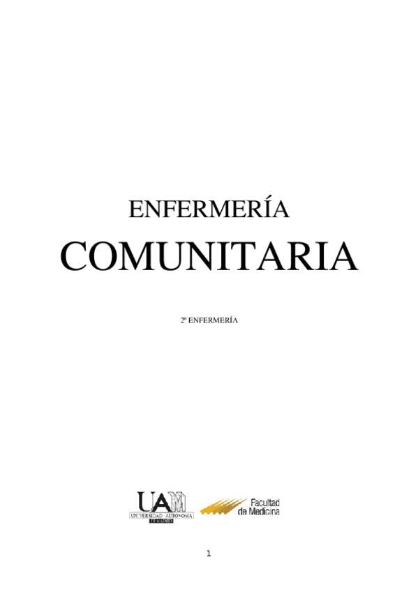 Miniatura del documento Enfermería comunitaria. Temario completo.docx