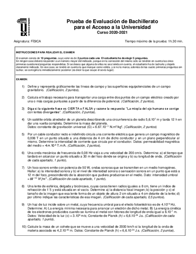 Miniatura del documento Examenes-Selectividad-Fisica-Extremadura-2021.pdf