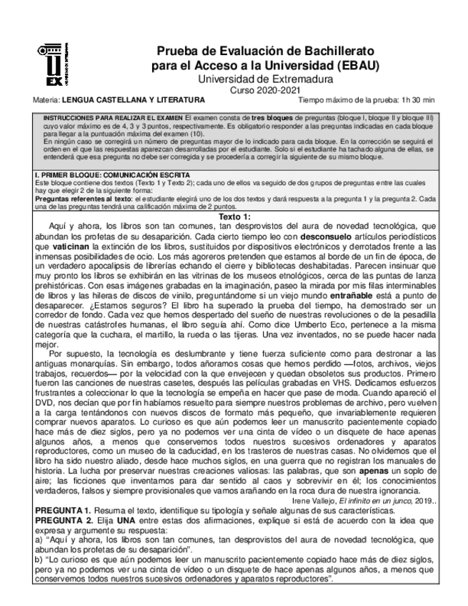 Miniatura del documento Examenes-Selectividad-Lengua-Castellana-y-Literatura-Extremadura-2021.pdf