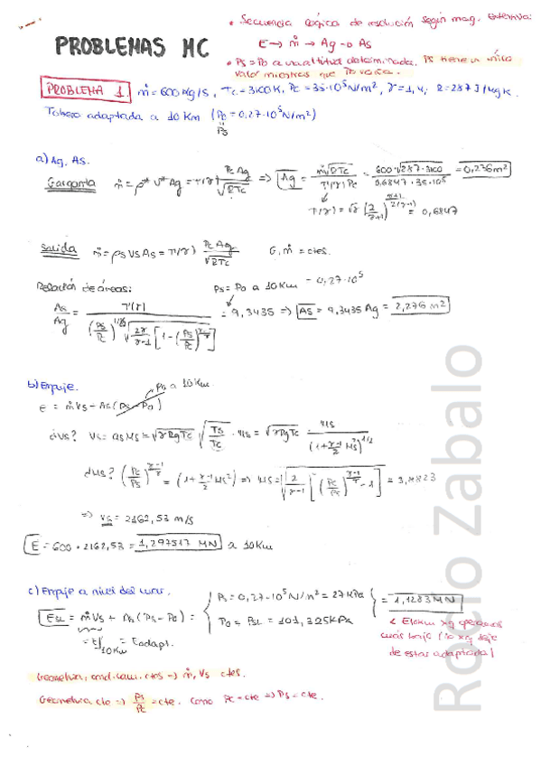 Miniatura del documento Problemas resueltos de Motores Cohete - Fundamentos de Propulsión.pdf