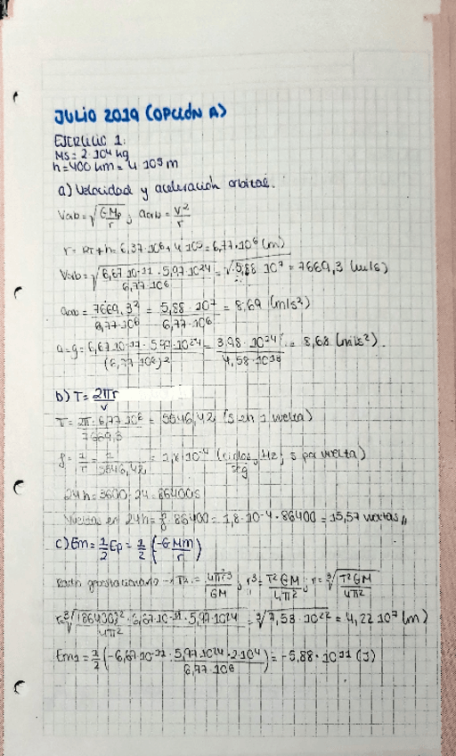 Miniatura del documento EBAU - Física Julio 2019 (A+B).pdf