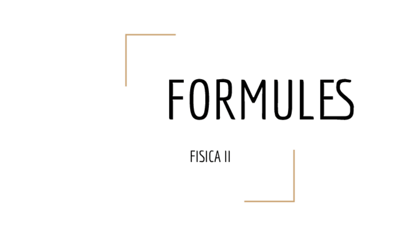 Miniatura del documento RESUMEN - FORMULAS FISICA II.pdf