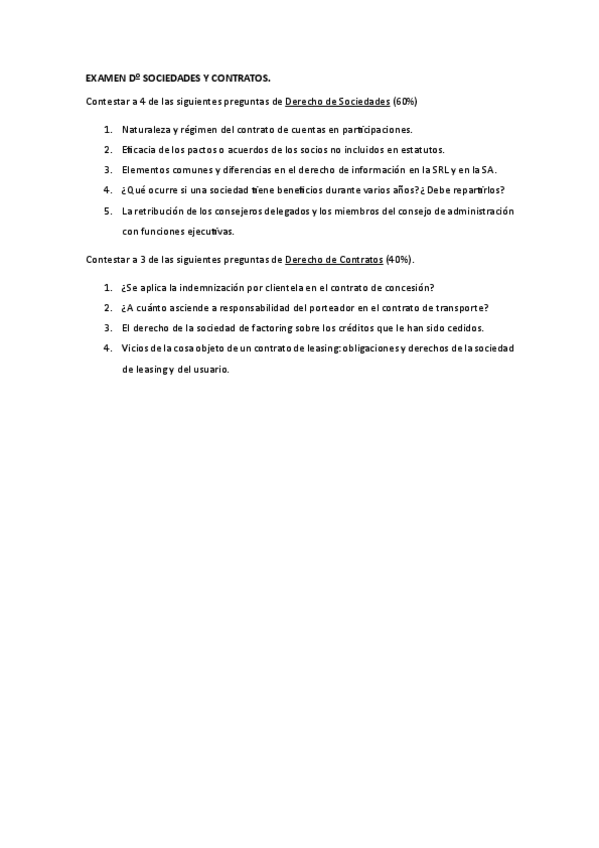 Miniatura del documento EXAMEN Dº DE SOCIEDADES Y CONTRATOS MAYO 2023.pdf