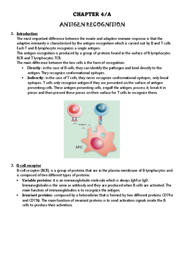 Miniatura del documento CHAPTER-4-PART-1-ANTIGEN-RECOGNITION.pdf