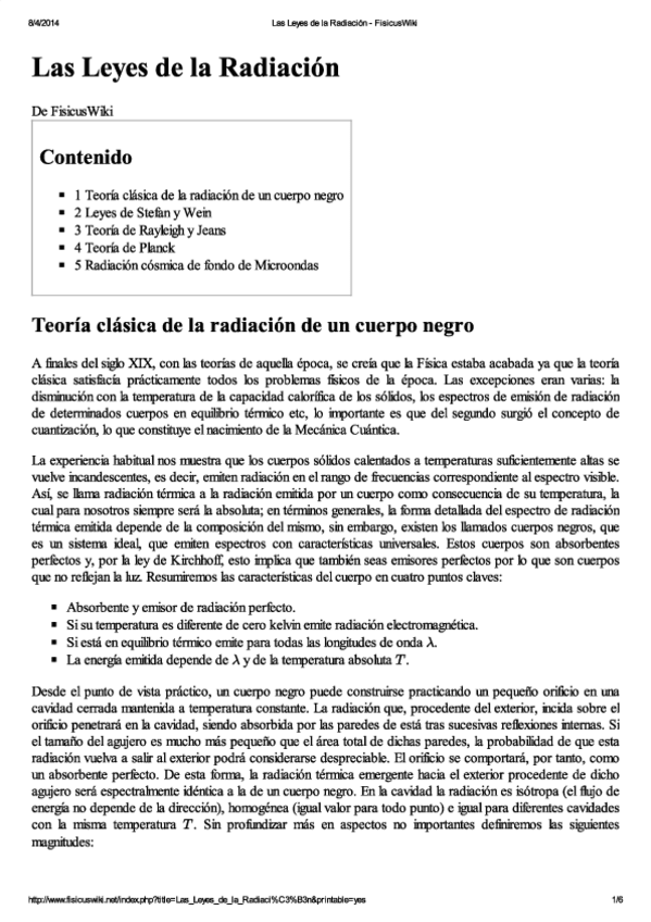 Miniatura del documento Las Leyes de la Radiación - FisicusWiki.pdf