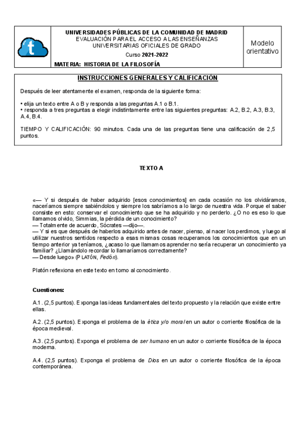 Miniatura del documento Examen-Filosofia-Selectividad-Modelo-2022-resuelto.pdf