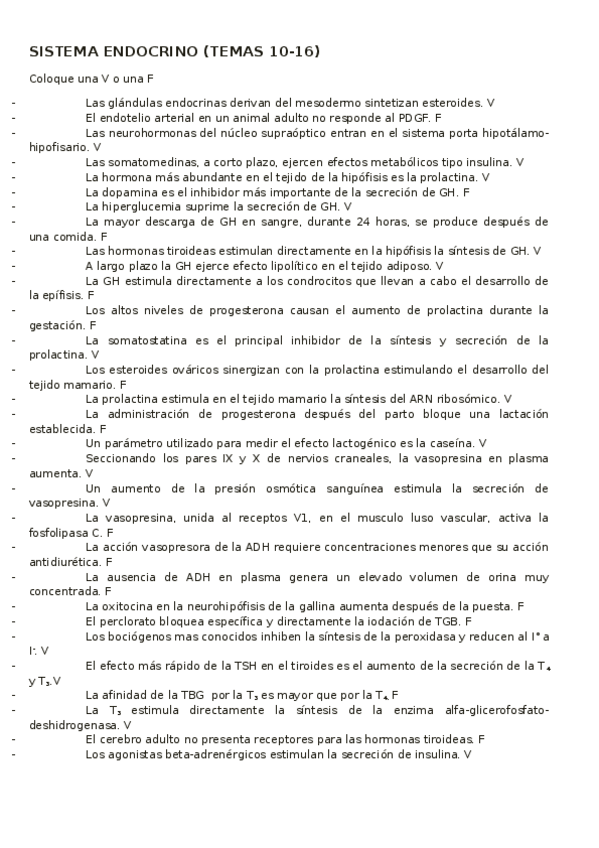 Miniatura del documento Preguntas V-F temas 10-16 sistema endocrino.doc