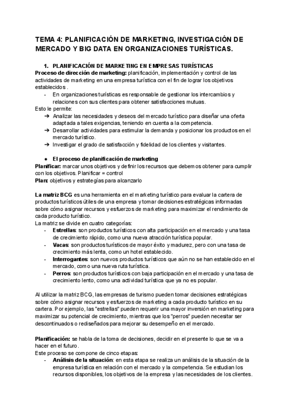 Miniatura del documento TEMA-4-PLANIFICACION-DE-MARKETING-INVESTIGACION-DE-MERCADO-Y-BIG-DATA-EN-ORGANIZACIONES-TURISTICAS.pdf