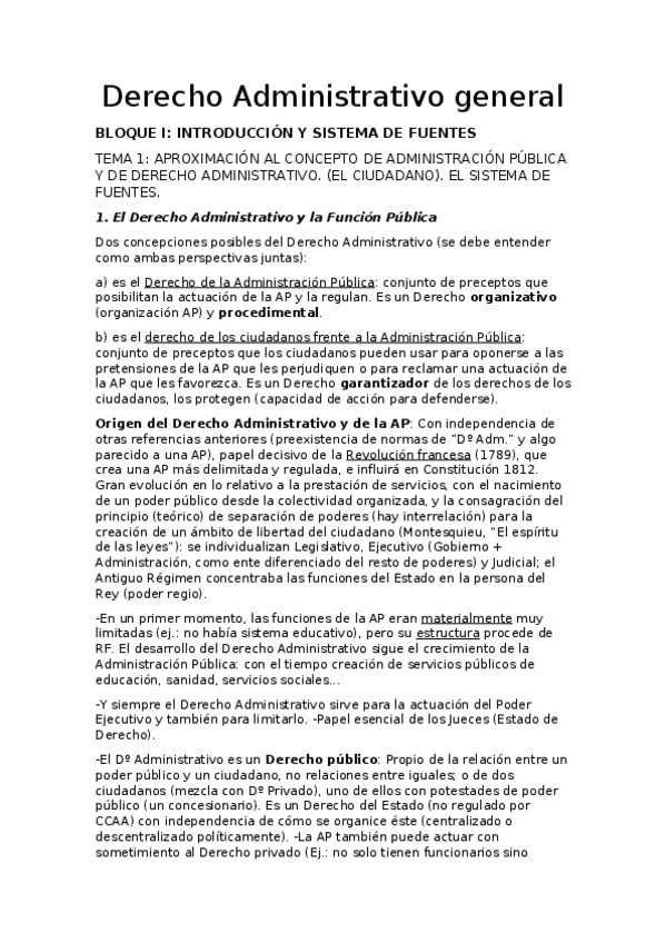 Miniatura del documento Derecho Administrativo general.docx