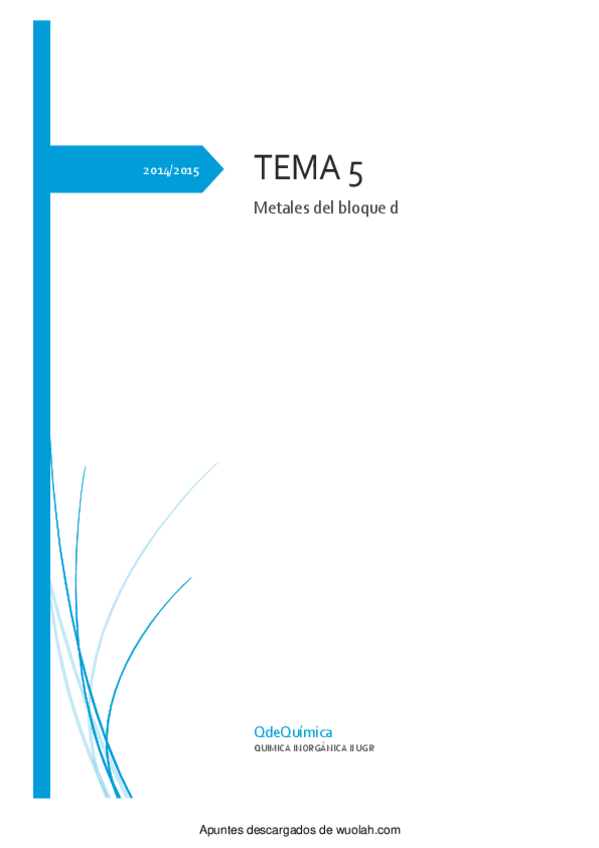 Miniatura del documento Tema 5. Metales del bloque d.pdf