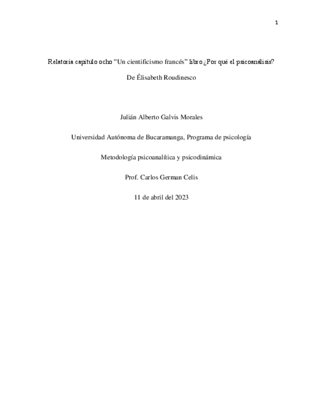 Miniatura del documento Relatoria-capitulo-ocho-por-que-el-psicoanalisis-Elisabeth-Roudinesco.pdf