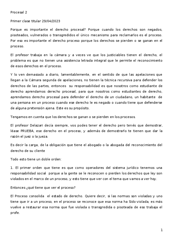 Miniatura del documento Procesal-2-titular-primer-clase.docx