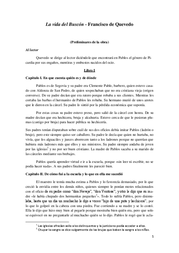 Miniatura del documento La vida del buscón - Quevedo.pdf