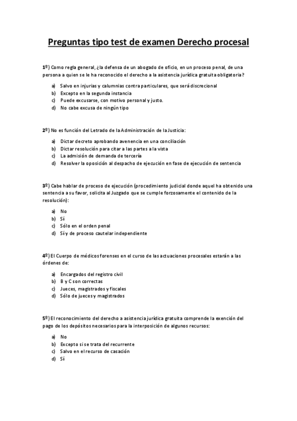 Miniatura del documento Preguntas-tipo-test-de-examen-Derecho-procesal.pdf