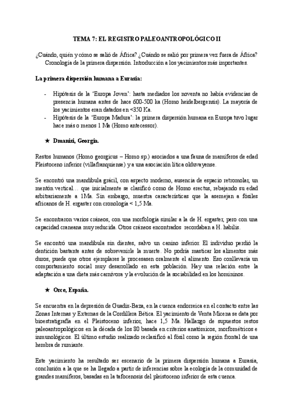 Miniatura del documento Tema-7-Registro-paleoantropologico-II--origen-Homo-Sapiens.pdf