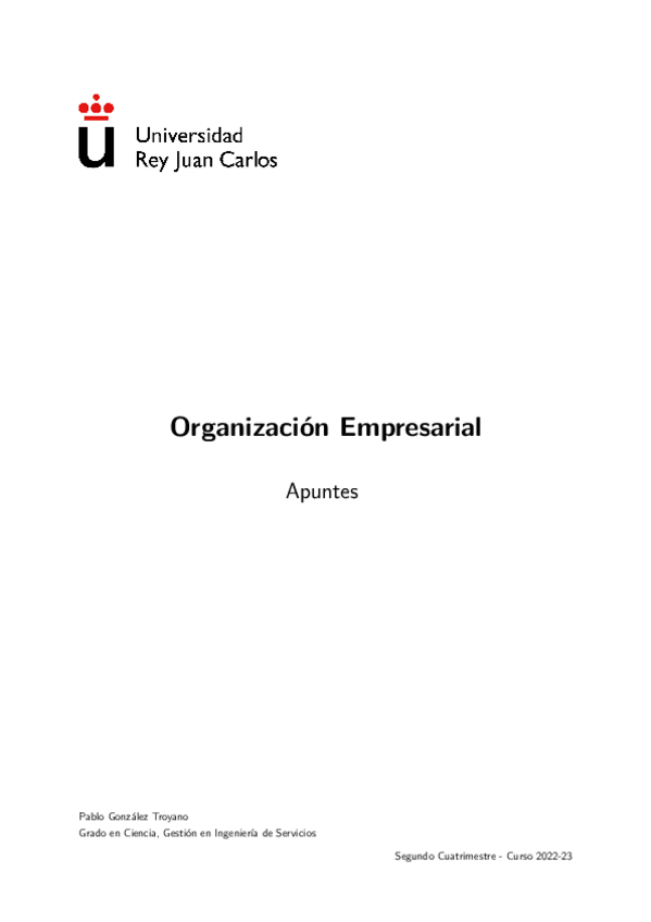 Miniatura del documento Apuntes Completos Organización Empresarial.pdf
