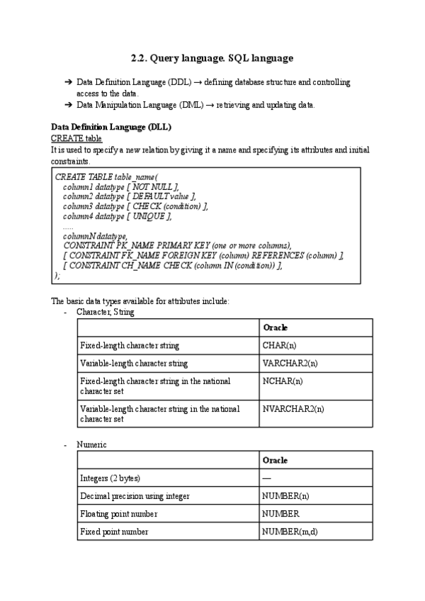 Miniatura del documento 2.2.-Query-language.-SQL-language.pdf