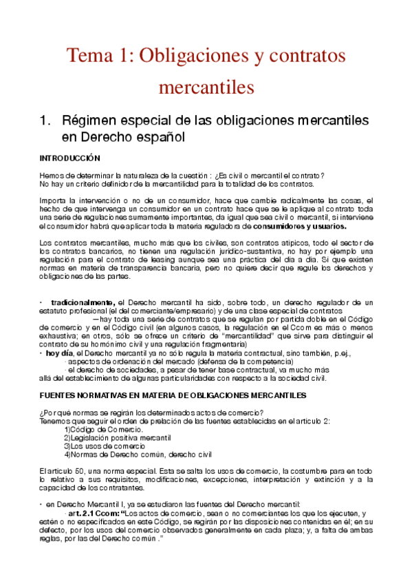Miniatura del documento Tema 1 Obligaciones y contratos mercantiles.pdf