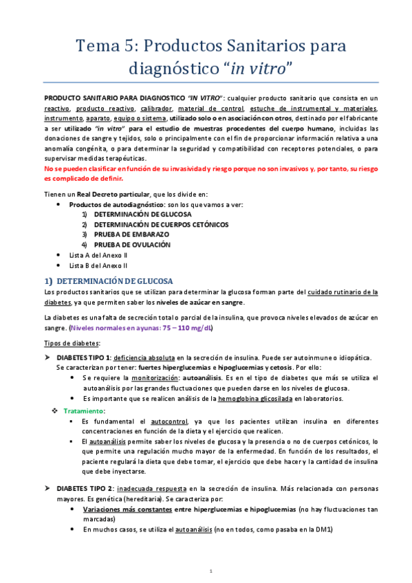 Miniatura del documento Tema 5. Productos Sanitarios para diagnóstico “in vitro”.pdf