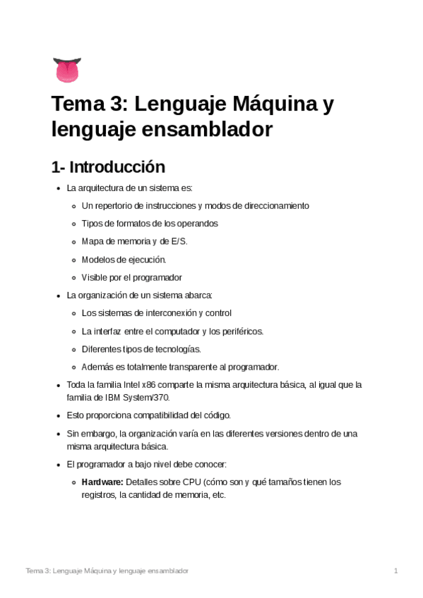 Miniatura del documento Tema3LenguajeMaquinaylenguajeensamblador.pdf