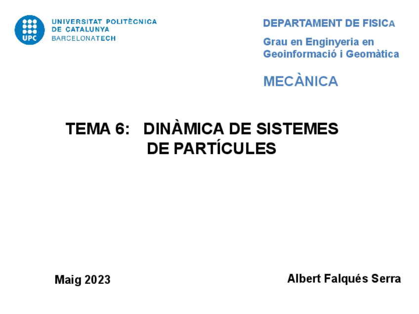 Miniatura del documento TEMA-6DINAMICA-DE-SISTEMES-DE-PARTICULES.pdf
