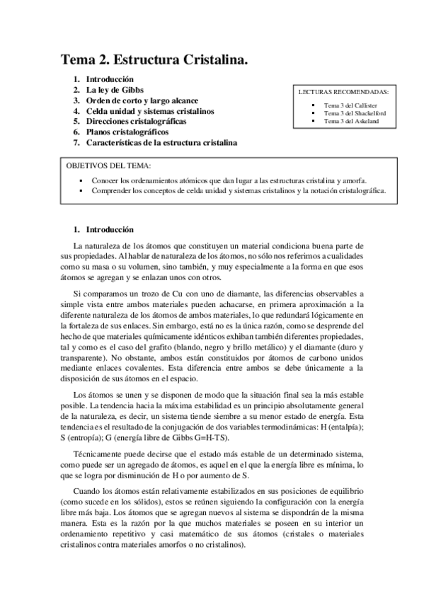 Miniatura del documento Tema 2. Estructura cristalina.pdf