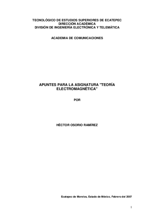 Miniatura del documento 05.-Apuntes-para-la-asignatura-Teoria-Electromagnetica-autor-Hector-Osorio-Ramirez.pdf