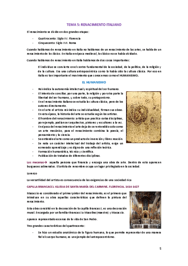 Miniatura del documento Tema-5-Renacimiento-Italiano.pdf