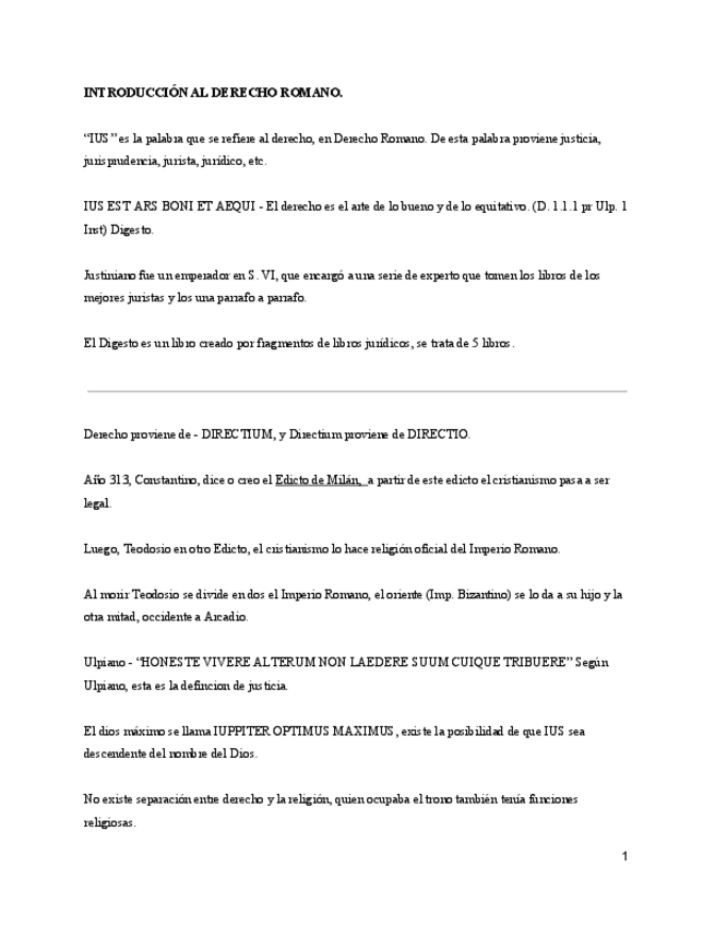 Miniatura del documento Apuntes de Derecho Romano. DERECHO ARCAICO.pdf