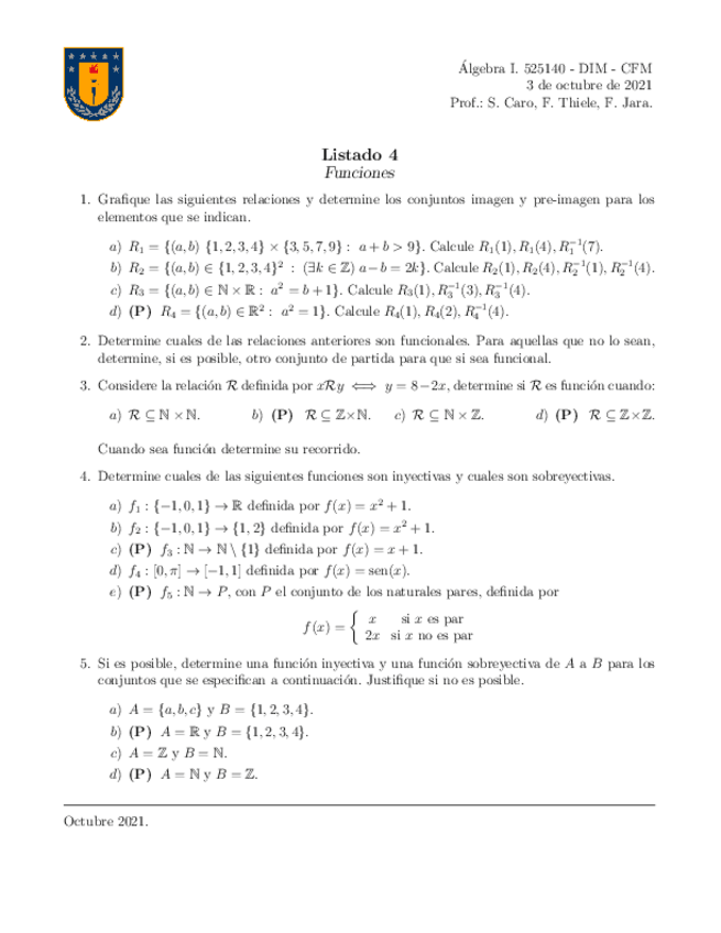 Miniatura del documento Listado-4-Algebra-I.pdf