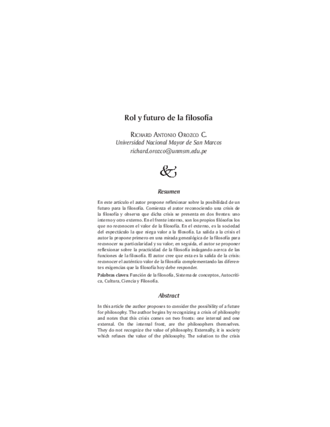 Miniatura del documento 18.-Rol-y-futuro-de-la-filosofia-autor-Richard-Antonio-Orozco-C..pdf