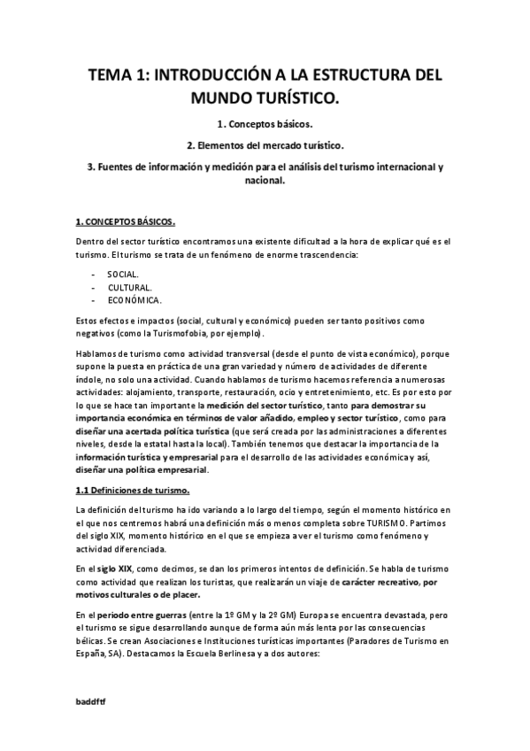 Miniatura del documento TEMA 1 - Introducción a la estructura del mercado turístico..pdf